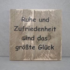 Schild Holz