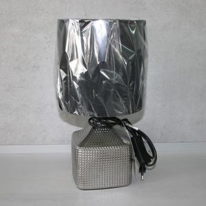 Lampe Schwarz/Silber 